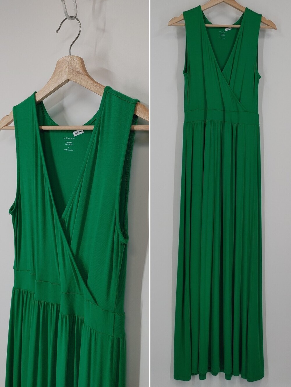 41 Hawthorn Surplice Stretch Maxi Dress